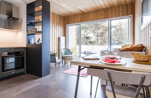 Saint-Brevin-l'Ocean Apartamento | Estudio acogedor a 50 m de la playa en Saint-Brevin-les-Pins con logia y entrada independiente
