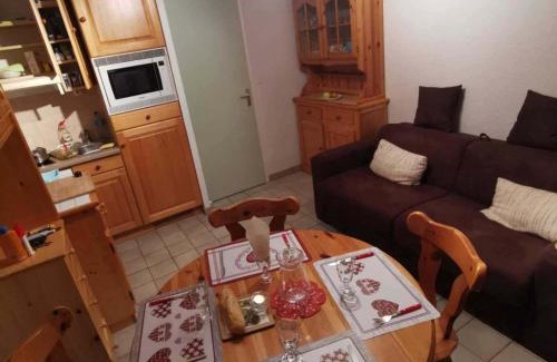Chatel Apartamento | Studio lumineux avec terrasse, proche remontées mécaniques - Logement 3 personnes à Châtel - FR-1-676-180