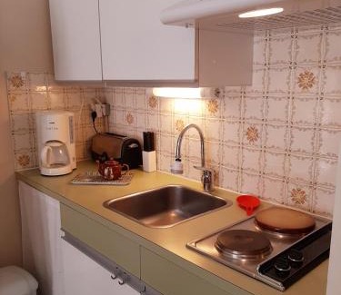 Amelie-les-Bains-Palalda Apartamento | Studio Masol avec balcon