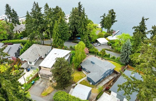 Mercer Island Apartamento | Studio Mercer Island Lakeview home