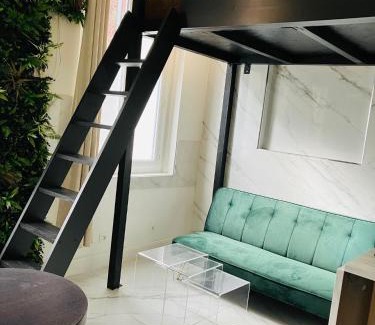 Gare-Jouvenet Apartamento | Studio Mezzanine