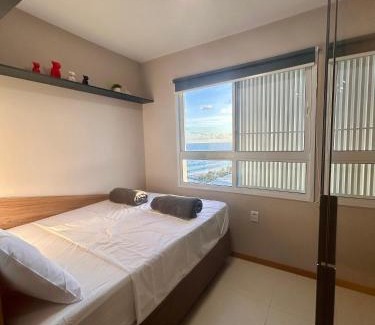 Amaralina Apartamento | Studio Moderno e NOVO com Bela Vista - Perto do Rio Vermelho e Pituba