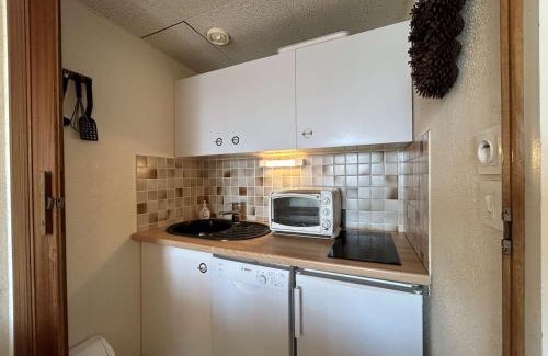 Montgenevre Apartamento | Studio montagne 4 pers. avec balcon, pistes à 100m, parking, local à skis - Montgenèvre - FR-1-330D-77