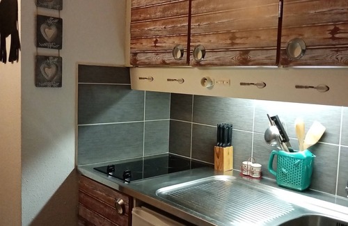 La Mongie Apartamento | opinión del estudio de montaña a las pistas