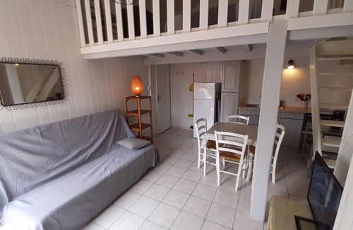 Valras-Plage Apartamento | Estudio n ° 2 con terraza, 4 personas.