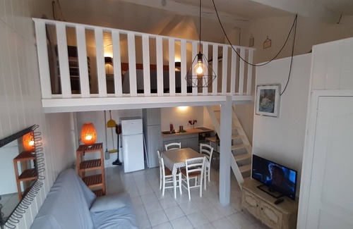 Valras-Plage Apartamento | Estudio n ° 2 con terraza, 4 personas.