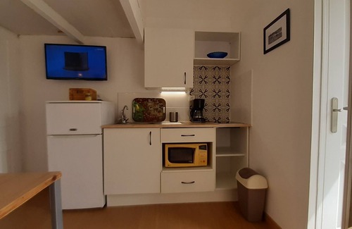 Valras-Plage Apartamento | Estudio n ° 3 con terraza para 4 personas.