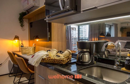 Vila Clementino Apartamento | Studio na Vila Mariana 200m do Shopping Santa Cruz - 413