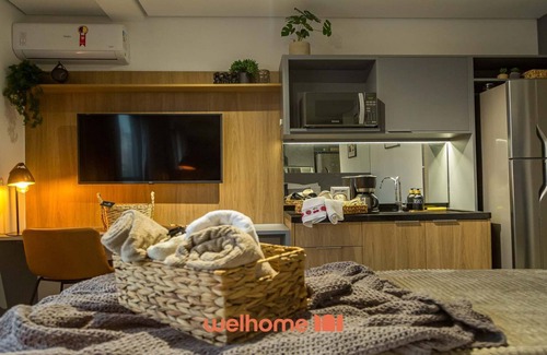 Vila Clementino Apartamento | Studio na Vila Mariana 200m do Shopping Santa Cruz - 413