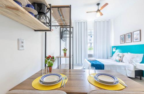 Catete Apartamento | Studio na zona cultural do Rio! A/C, Wi-Fi, TV