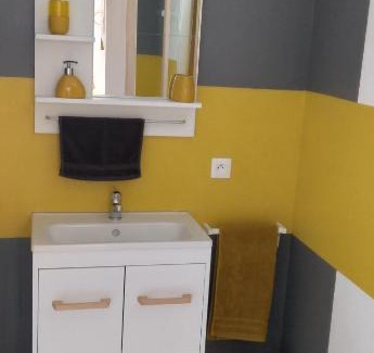 Mesnil-Val-Plage Apartamento | Studio neuf dans propriété au bord de la mer