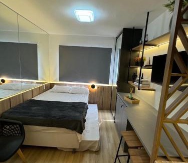 Amaralina Apartamento | Studio novinho e lindo na orla!