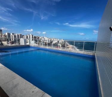 Amaralina Apartamento | Studio novinho e lindo na orla!