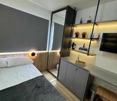 Amaralina Apartamento | Studio novinho e lindo na orla!