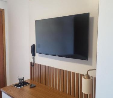 Fabricas Apartamento | Studio novo com ambiente acolhedor