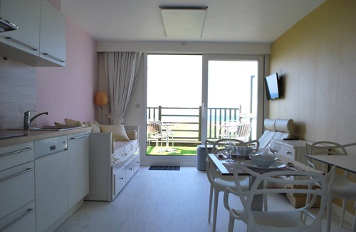 Wimereux Apartamento | Estudio en la costa de ópalo, N.-Francia, con preciosas vistas al mar.