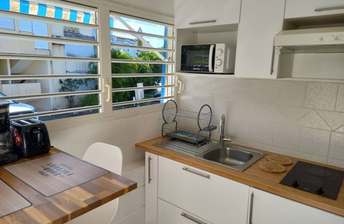 Le Gosier Apartamento | Estudio cerca de la playa de Saint-Félix
