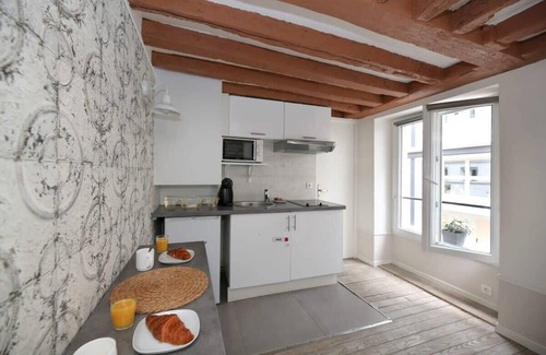 Vivienne Apartamento | Studio parisien 20m2 en face du musee Grevin - 2P