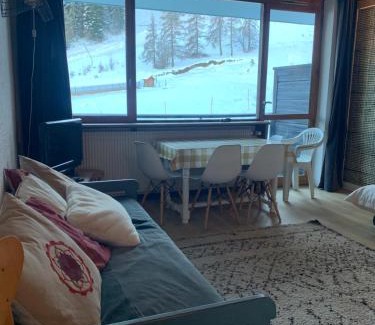 Pra Loup Apartamento | Studio pied des pistes - Carlines