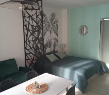 Bagnoles-de-l'Orne Apartamento | Studio plein centre face au lac, cave vélo
