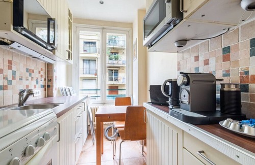 Porte-Dauphine Apartamento | Studio Porte Dauphine Avenue Foch#2pers.