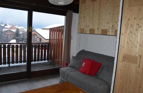 Pralognan-la-Vanoise Apartamento | Studio pratique pour 4 personnes avec terrasse à Pralognan-la-Vanoise - FR-1-464-50