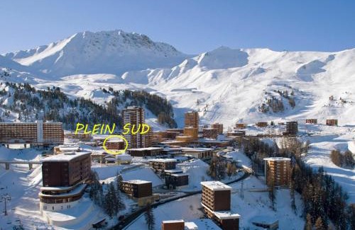 Plagne Centre Apartamento | Studio rénové au pied des pistes, 3 pers., balcon - FR-1-455-129