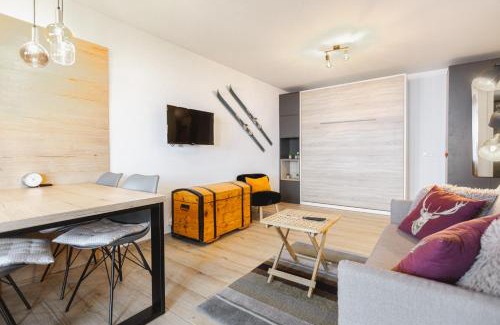 Randogne Apartamento | Studio rénové avec vue imprenable sur les Alpes