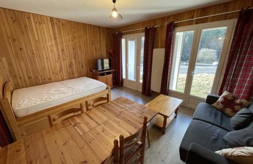 Laveissiere Apartamento | Studio rénové, calme, balcon sud, jardinet, proche pistes et commerces - FR-1-787-22