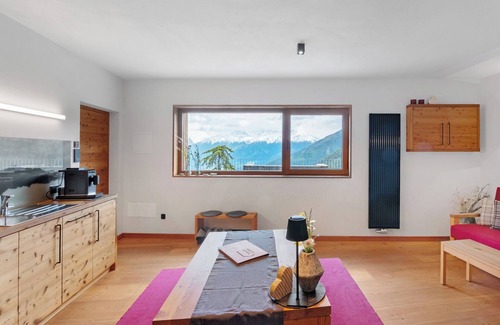 Laudes Apartamento | Estudio 'Röfen Mittelröfen' con vistas a la montaña, terraza compartida y Wi-Fi