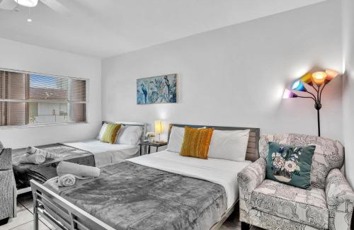 Downtown Hollywood Apartamento | Studio Retreat With 2 Queen Beds Hollywood Blvd