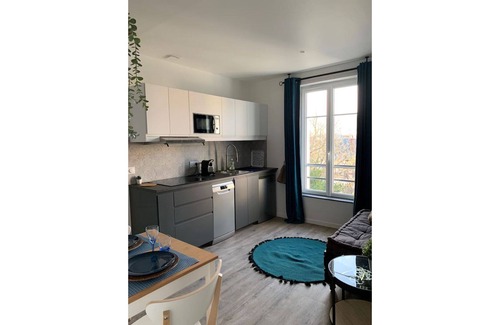 Juvisy-sur-Orge Apartamento | Studio Romantique et Spacieux, Proche Gare RER