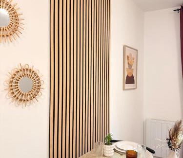 Meaux Apartamento | Studio Rosa - Disney - Meaux City Center - Paris