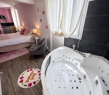 Queven Apartamento | Studio rose & spa Pause bien-être