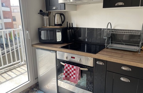 Quartier Saint-Clement - Jardin des Plantes Apartamento | Studio Rouen Avec Terrasse