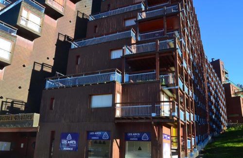 Arc-1800 Apartamento | Studio skis aux pieds, 4 pers., Arc 1800, proche commerces, village du Charvet - FR-1-411-516
