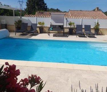 Manosque Casa | Studio sympa meublé avec parking privé et piscine