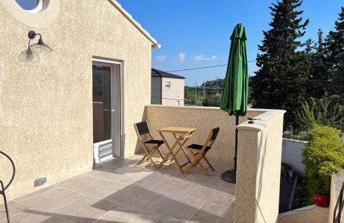 Villeneuve-les-Avignon Casa | Studio terrasse avec une vue dégagée 3km Avignon