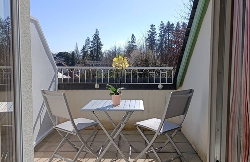 Salies-de-Bearn Apartamento | Studio Terrasse Dans Résidence Avec Piscine C62