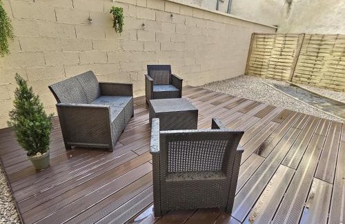 Laon Apartamento | Studio Terrasse, Hypercentre, Neuf, RDC