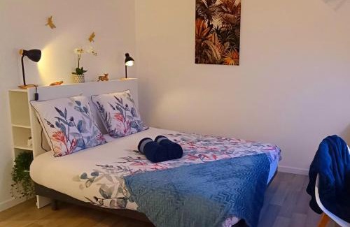 Vaugueux Apartamento | Studio Tout équipé en Hyper-Centre avec Parking Privé et Gratuit - Vue sur la Ville et Château de Caen