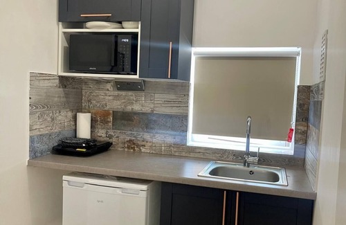 Hackney Downs Apartamento | Estudio-Tradicional-Baño privado con ducha-Vista a la Ciudad