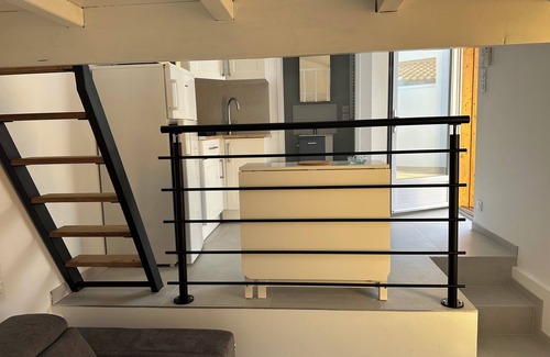 Vendays-Montalivet Apartamento | Studio, very well located 100 m from the beach, Air-conditioned one parking space
