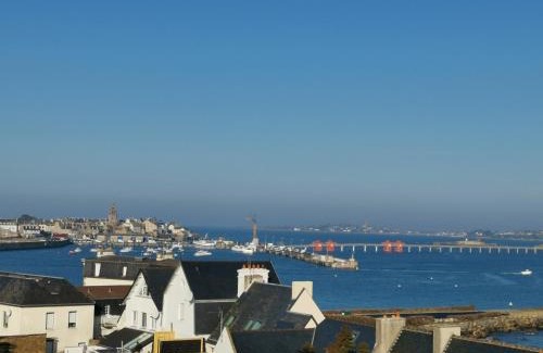 Roscoff Apartamento | Studio vue mer roscoff et île de batz
