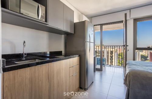 Vila Clementino Apartamento | Studio con balcón y a 290 m del metro - OLN1702