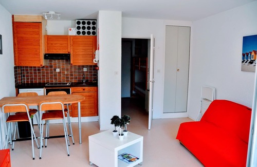 Hardelot-Plage Apartamento | Estudio con alcoba, orientación sur con magníficas vistas al campo de golf.