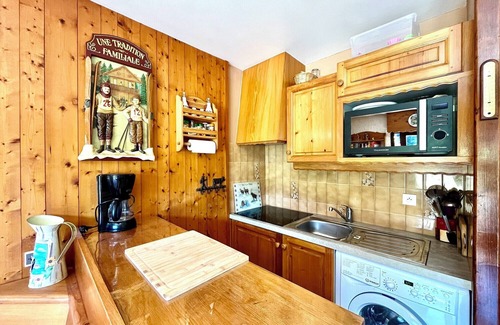 Combloux Apartamento | Studio with Mont Blanc view, ideal for 4 people