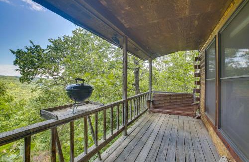 Eureka Springs Apartamento | Studio with Mtn Views, 1 Mi to Thorncrown Chapel!
