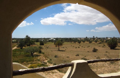 Beni Maaguel Cabaña | Estudio con palapa, piscina y gran vista en gran 5 hectáreas