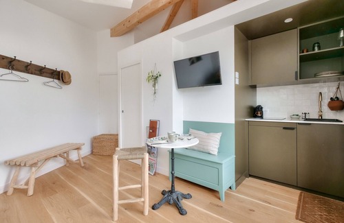 Rivedoux-Plage Apartamento | Estudio con terraza a 250 metros del puerto